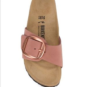 Madrid Big Buckle Birkenstock in Old Rose